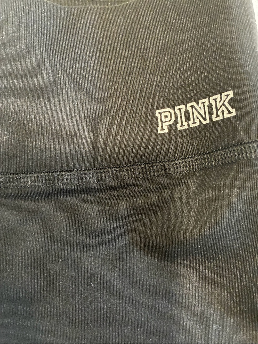 PINK Victoria's Secret Black Athletic Joggers - Picture 4 of 4